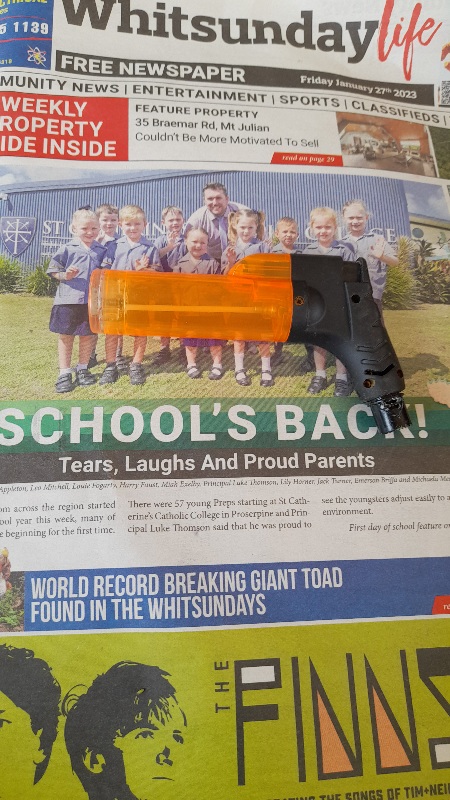 Found Flame thrower lighter